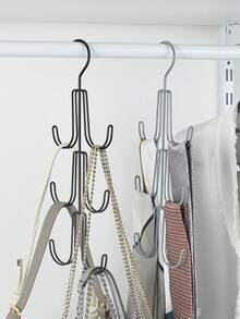 Multi-Layer Bag Hanger, Practical Clothes Rack For Handbag, Hat, Scarf Storage And Room Decor, Durable Organizer For Wardrobe, Closet, Dorm - Multicolor - View 8