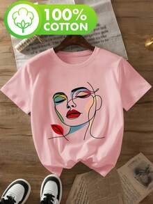 Women T-Shirts - [White] - View 7