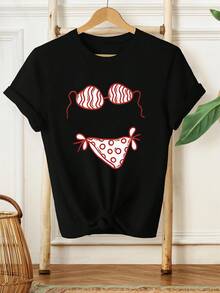Women T-Shirts - Black - View 12