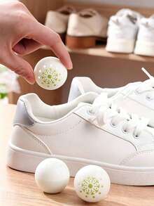 6 piezas Bolas desodorantes para zapatos y calcetines, desodorante sólido, bolas de gel desodorante para armarios de zapatos, frescura duradera, aroma a té verde, esencial para volver a la escuela, adecuado para el hogar, la oficina, el coche, la cocina, el baño y artículos del hogar, esencial de verano. - Multicolor - Ver 5