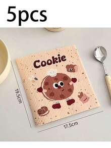 强力去角质海绵，吐司形状海绵，可爱加厚深层清洁厨房擦洗海绵，三明治式洗碗海绵，适用于厨房清洁 - 多色 - 查看 19