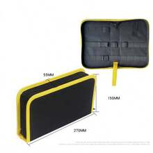 多功能电工工具包，加厚防水维修袋，适用于万用表和五金工具 - 彩色 - 查看 8