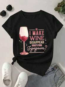 Women T-Shirts - Black - View 2