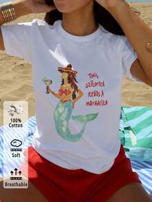 Women T-Shirts - [White] - View 12