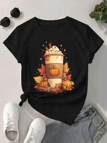 Women T-Shirts - Black - View 2