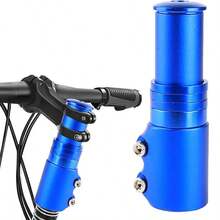1 pieza Extensor ajustable para altura de manillar de bicicleta, accesorio universal de extensión de tallo elevador de manillar para bicicleta de montaña - Multicolor - Ver 3