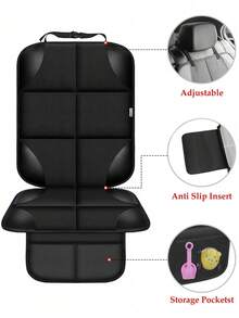 1/2 buah Pelindung Jok Mobil untuk Semua Jok Mobil - Bantalan Jok Mobil Besar dengan Kain Tahan Air 600D dan 2 Kantong Penyimpanan - A - View 5