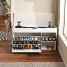 Storage Benches & Ottomans - White - View 7