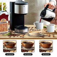 1pc Coffee Bean Pattern Absorbent Quick-Dry Dish Drying Mat, Multipurpose Drainage Pad, Home Gift, Desktop Decor - XYLSD-224 - View 7