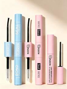 5ml Adhesive, 5ml Sealant, 5ml Makeup Remover, Eyelash Glue Strong & Long-Lasting Cluster Eyelash Glue 2-In-1 Eyelash Adhesive Sealant, Full Day Wear DIY False Eyelash Dedicated Adhesive Sealant Remover 3 Pieces Set - Multicolor - View 1