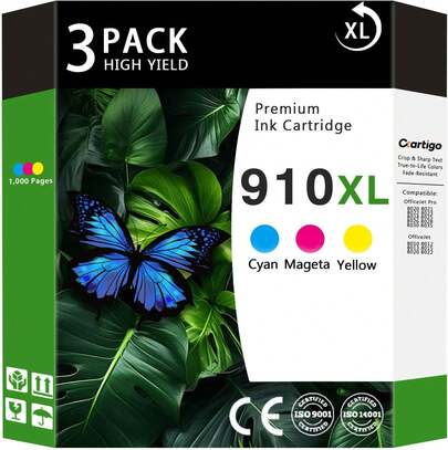 Juego de cartuchos de tinta 910XL, paquete de cartuchos de tinta 910: repuesto para HP 910XL/910 910 XL 910XL Multipack para OfficeJet Pro 8020 8030 8025 8028 8035 OfficeJet 8010 8020 8015 8022 Impresora