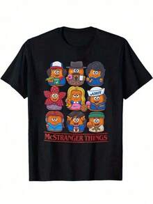 Men T-Shirts - Black - View 8