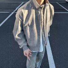 Men Sports Jackets - Grey - View 1