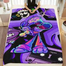 1pc The A-Amazing D-Digital Anime Circus Cozy Super Soft Flannel Blanket, Funny Game Theme Warm Throw Blanket For Living Room, Home Decor, Teacher Appreciation Gifts, Mothers Day Gift, Room Decor, Graduation 2026, Home Decor, Mothers Day Gifts Women, Throw Blanket, Graduation Gifts, Tapestry, Room, Bedroom Deccor, Decor, Gifts For Boys And Girls, Ultra-Soft 280GSM Sizes 30x40 To 60x80. ﻿ - Multicolour 30 - 查看 4