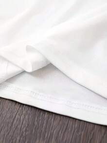 Women T-Shirts - [White] - View 5