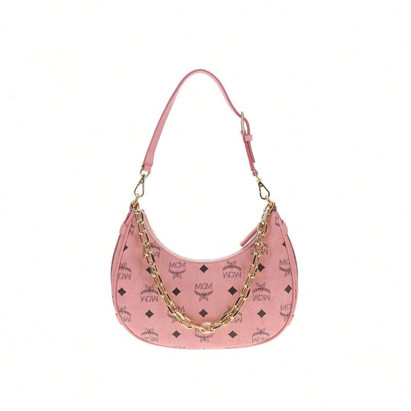 MCM Aren Printed Women's Single Shoulder Handbag MWHFATA02PZ001 - Soft Pink MWHFATA02PZ001 - View 1