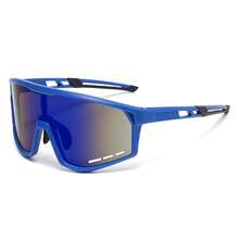 Large Frame Outdoor Sports Cycling  For Men And Women, Fashionable Eyeglass Frames, Windproof Protective Glasses - Translucent Pink - View 8