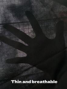 1 条男士经典商务长裤，纯色 4 季略有弹性西装裤，直筒休闲正装裤 - 黑色 - 查看 9