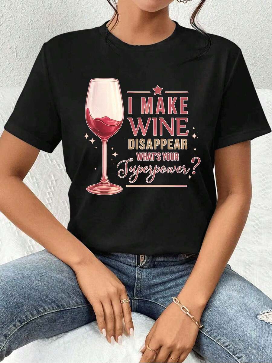 Women T-Shirts - Black - View 1