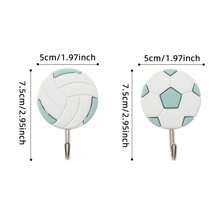 Móc treo tường tự dính hình dạng ngẫu nhiên, chịu lực tốt, thích hợp cho nhà bếp, phòng tắm, lối vào, không cần khoan. - Nhiều màu - Xem 5