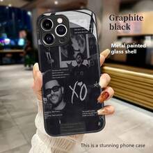 Funda para teléfono con diseño de estrellas, compatible con fundas  y Apple. Fabricada en TPU, ofrece protección contra golpes y caídas. Es un regalo excelente para amigos y familiares. Perfecta para amantes de la música y para quienes aprecian los diseños únicos. - Negro - Ver 3