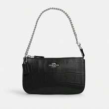 Coach Women's Nolita 19 Bag - 黑色壓紋 - 查看 6