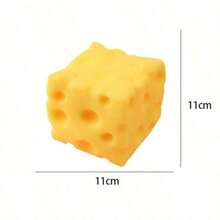 New Extra Large Squishy Cheese POKOJA LAND 3pcs Squeeze Cheese Jumbo Extra Soft Squeezable Cheese Blocks Prank Gift Adult Novelty Toys 4.25 Inch Giant Stress Ball Adult Sensory Stress Relief Toys Sunshine Entertainment B9SB - 1. Phô mai khổng lồ - Xem 13