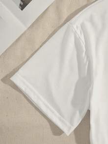 Women T-Shirts - [White] - View 3