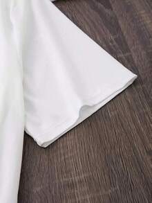 Women T-Shirts - [White] - View 4