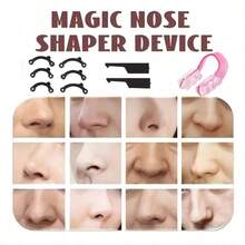 3pcs Nose Lifting Clips, 3 Sizes Nose Shaping Clips, Nose Lifting & Shaping Clips, Fine Silicone Beauty Tool, Painless Invisible Shaping Tool, Suitable For Men & Women, Christmas Gift - Multicolor - View 4