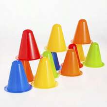 Roller Skating Training Poles, Obstacle Cones, Agility Training Equipment, Footwork Practice Cone Markers - Multicolor - View 1