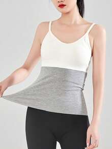 1 buah Sabuk Penyangga Pinggang Tipis Wanita Musim Semi/Panas, Korset Pinggang Elastis Warna Polos, Cocok untuk Olahraga Luar Ruangan, Yoga, Lari - Aneka warna 1 - View 28