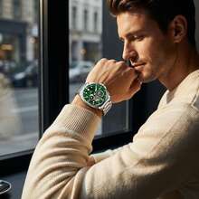 2026春季新款 ONOLA 自动机械表 30米防水 不锈钢 商务休闲 夜光 礼盒装 - 均碼 - 查看 7