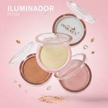 PINK KEY HIGH-SHINE PEARL LIGHT EFFECT POWDER HIGHLIGHTER - 1 - 查看 1