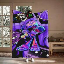 1pc The A-Amazing D-Digital Anime Circus Cozy Super Soft Flannel Blanket, Funny Game Theme Warm Throw Blanket For Living Room, Home Decor, Teacher Appreciation Gifts, Mothers Day Gift, Room Decor, Graduation 2026, Home Decor, Mothers Day Gifts Women, Throw Blanket, Graduation Gifts, Tapestry, Room, Bedroom Deccor, Decor, Gifts For Boys And Girls, Ultra-Soft 280GSM Sizes 30x40 To 60x80. ﻿ - Multicolour 30 - 查看 12
