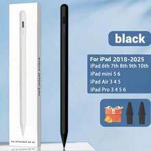 Bút cảm ứng nghiêng có thể sạc lại – Viết và vẽ chính xác, tương thích với Galaxy Tab A9/A9+/S9 FE/S9+/S8+/S7 FE/S7/S6 Lite/A7/A8/A7 Lite – Cũng tương thích với máy tính bảng Android. - màu đen - Xem 8