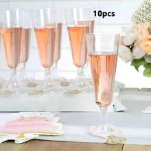 1-50 chiếc ly sâm panh tái sử dụng 4,5oz, thích hợp cho các bữa tiệc, đám cưới và các lễ kỷ niệm lớn. Ly cocktail - Xem 10