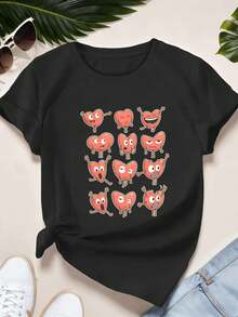 Women T-Shirts - Black - View 2