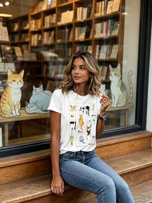 Women T-Shirts - White - View 2