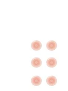 2/6/12 Pcs Reusable Seamless Silicone Nipple Covers - Invisible Self-Adhesive Breast Petals - Comfortable Breathable, Easy To Clean Bra Accessories - Pink - View 21