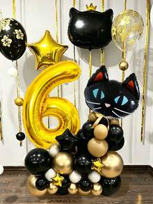 24件組海洋生日氣球套組，包含32英吋藍色數字1-9、迷你海洋動物氣球、藍色乳膠氣球，適合水下主題生日派對、男孩生日、海洋動物氣球、泳池海灘派對 - 彩色 - 查看 6