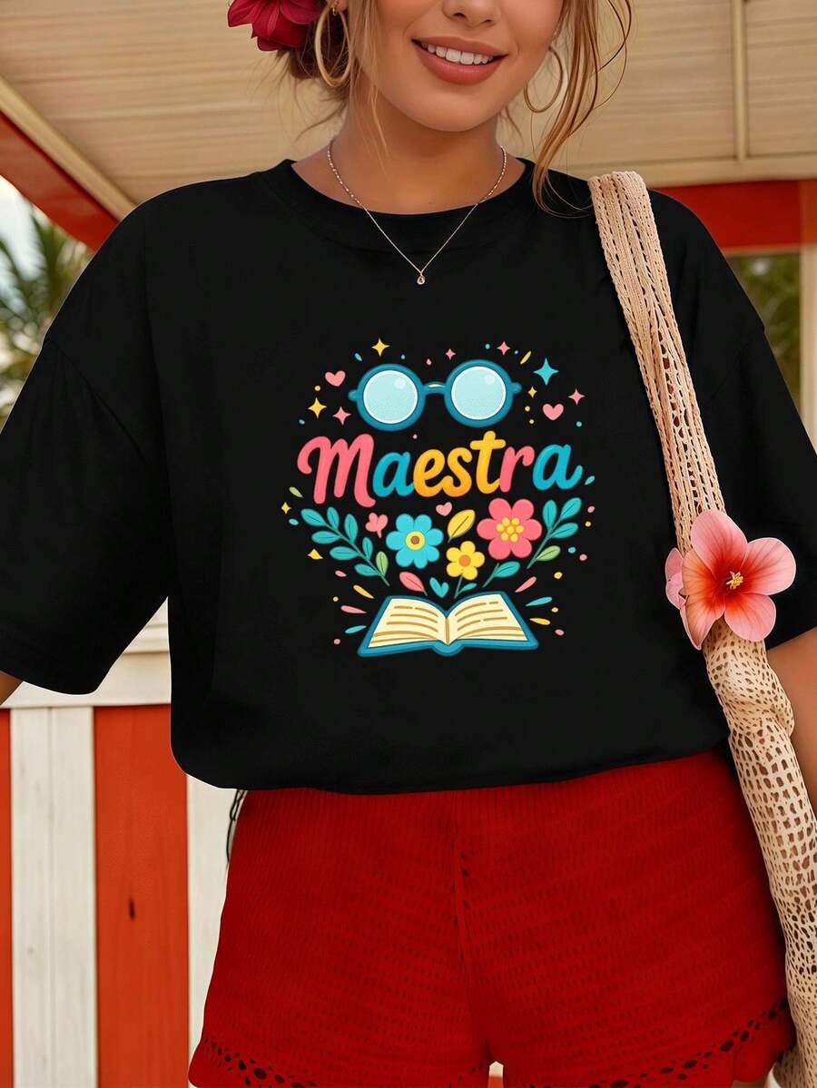 Women T-Shirts - Black - View 1