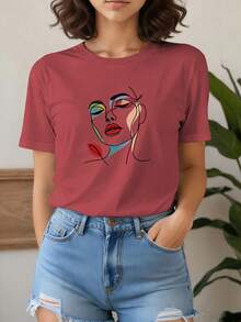 Women T-Shirts - Black - View 6