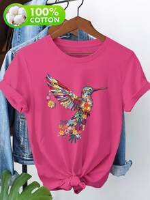 Women T-Shirts - Black - View 8