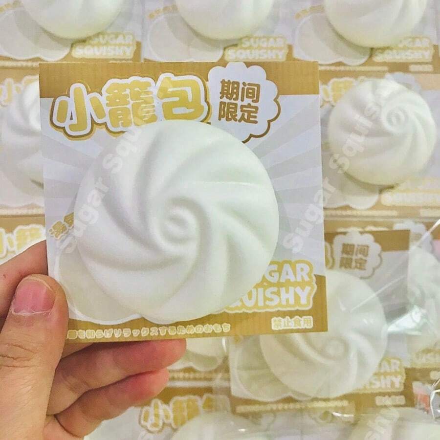 小笼包慢回弹捏合音乐减压玩具 - 彩色 - 查看 1