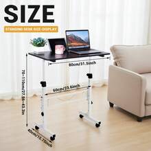 Home Office Desks - Black - View 3