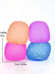 4pcs Squeeze Soft Candy Stress Relief Toys, Sensory Toys, Adult Sensory Toys, Finger Toys, Squishable Toys, Stress Relief Toys, Birthday/Party Gifts, Relieve Anxiety And Stress, Especially Suitable For ADHD - Muscle Squeeze - View 4