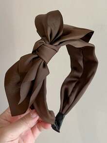 3 chiếc băng đô cài tóc bằng satin thời trang dành cho nữ, thích hợp sử dụng hàng ngày, ở nhà, khi rửa mặt, đi học, đi biển, đi làm, dự tiệc, ngày lễ, sinh nhật, tựu trường, năm mới, quà tặng Ngày của Mẹ. - Nhiều màu - Xem 11