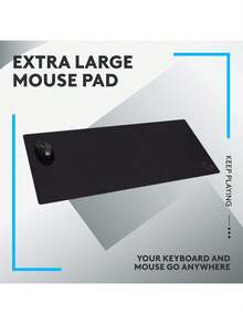 Tấm lót chuột chơi game Logitech G840 XL bằng vải - Mỏng 0.12 inch, đế cao su ổn định, bề mặt được tối ưu hóa hiệu năng. - Xem 7