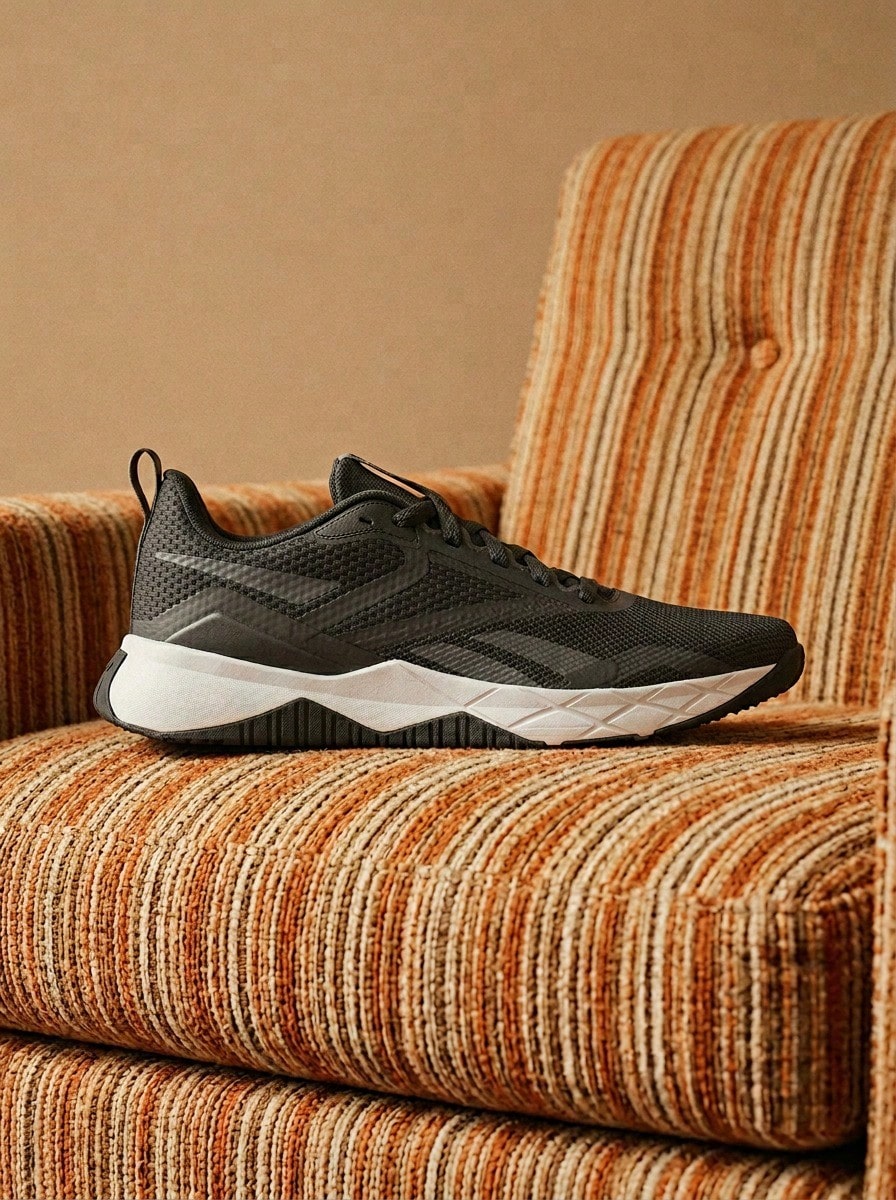 Giày thể thao Reebok NFX TRAINER nam, giày chạy bộ, nhẹ, thoáng khí, chống trượt, co giãn, độ đàn hồi tốt, đa năng, phù hợp cho tập gym, đi học CBLACK/CDGRY7/CBLACK 100033328 - đen - Xem 1